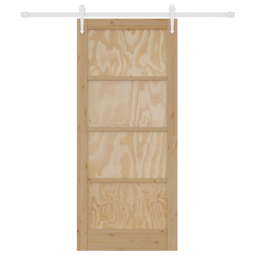 Sliding Door Other ORKDAL Natural and white 86 x 198.5 cm