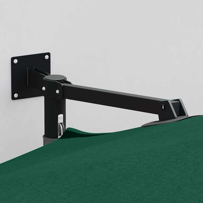 Garden Parasol Green and Black 248 x 248 x 148 cm