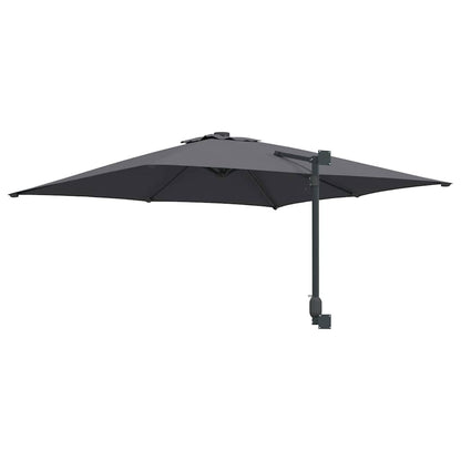 Garden Parasol Anthracite and Black 248.5 x 247.5 x 160 cm