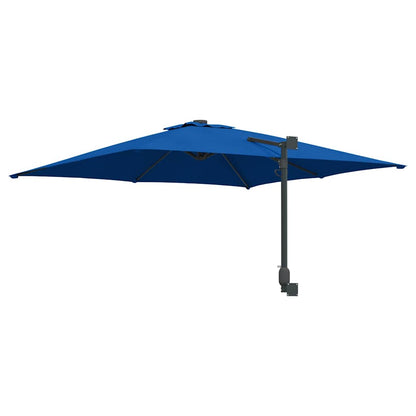 Garden Parasol Blue and Black 248.5 x 247.5 x 160 cm