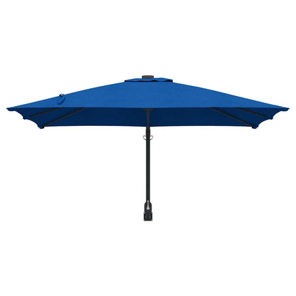 Garden Parasol Blue and Black 248.5 x 247.5 x 160 cm
