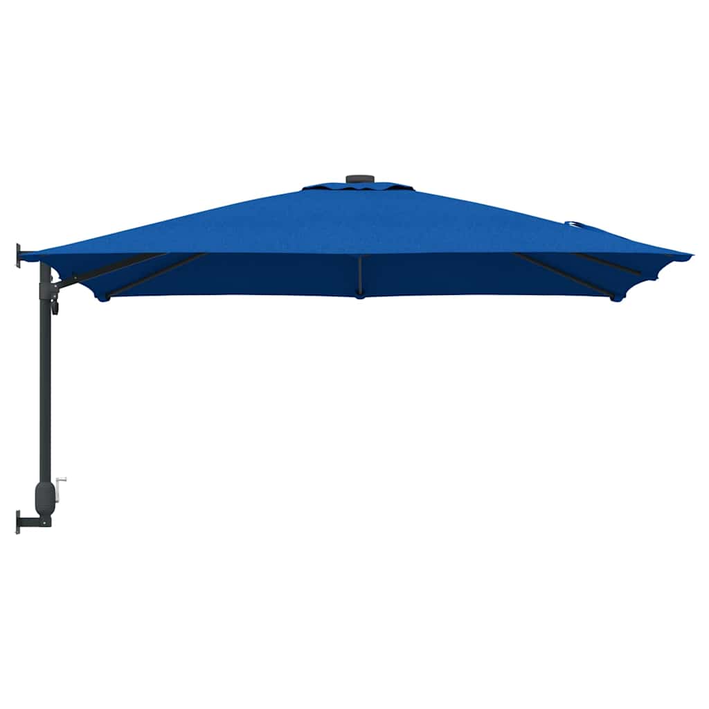 Garden Parasol Blue and Black 248.5 x 247.5 x 160 cm