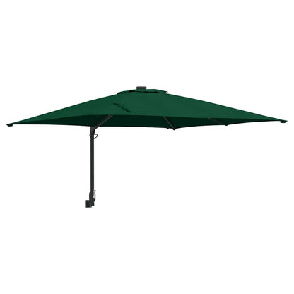 Garden Parasol Green 248.5 x 247.5 x 160 cm Fabric