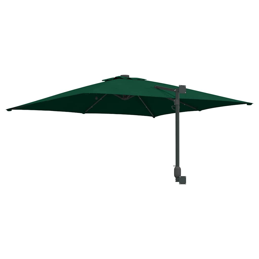 Garden Parasol Green 248.5 x 247.5 x 160 cm Fabric