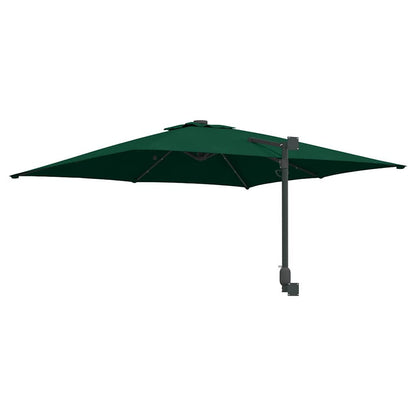 Garden Parasol Green 248.5 x 247.5 x 160 cm Fabric