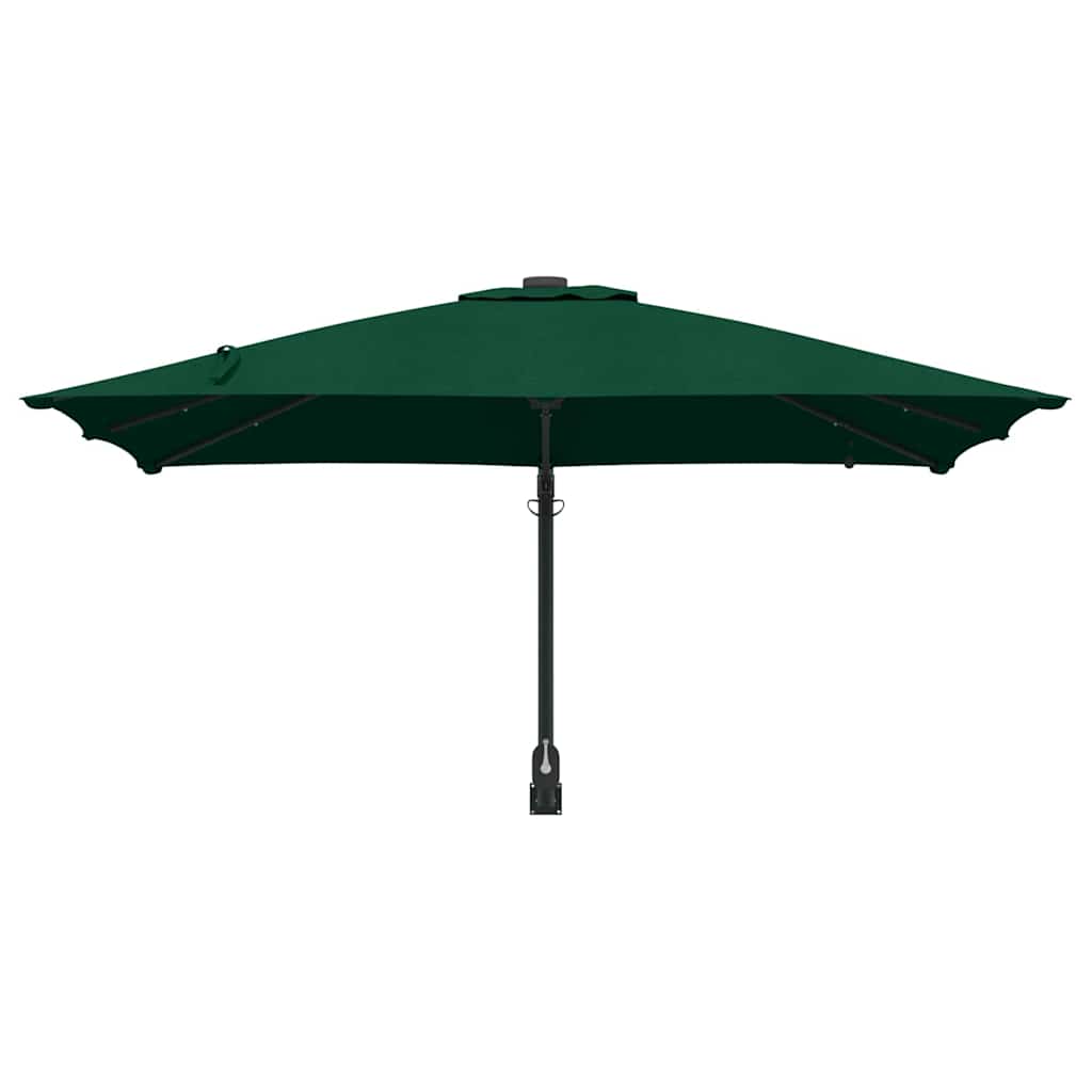 Garden Parasol Green 248.5 x 247.5 x 160 cm Fabric