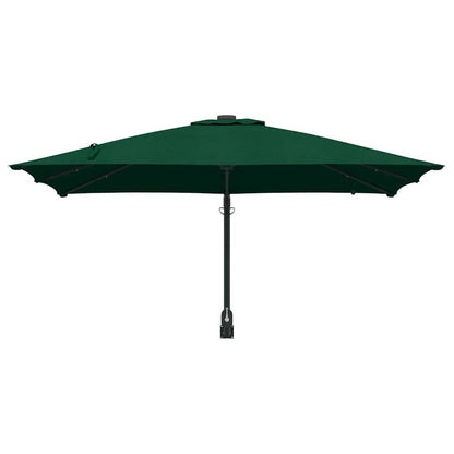 Garden Parasol Green 248.5 x 247.5 x 160 cm Fabric