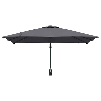Garden Parasol Anthracite 248.5 x 247.5 x 160 cm Fabric