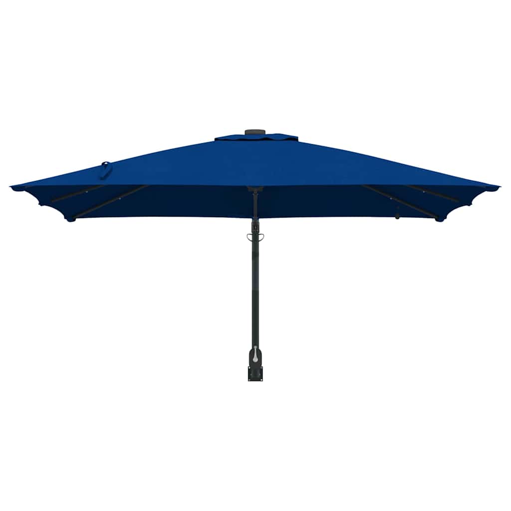 Garden Parasol Azurblau 248.5 x 247.5 x 160 cm Fabric