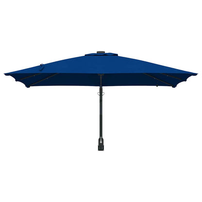 Garden Parasol Azurblau 248.5 x 247.5 x 160 cm Fabric
