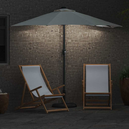 Garden Parasol Sand 294 x 150 x 223 cm Fabric