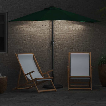 Garden Parasol Green 294 x 150 x 223 cm Fabric