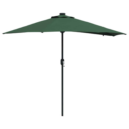 Garden Parasol Green 294 x 150 x 223 cm Fabric