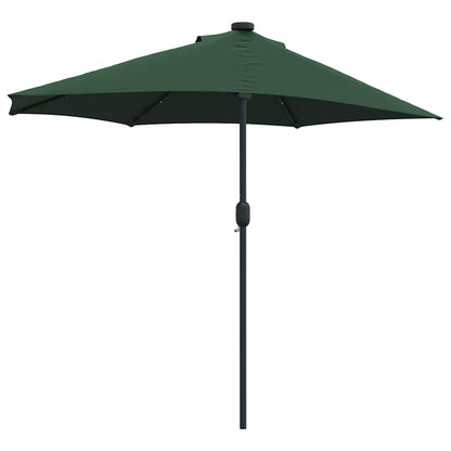 Garden Parasol Green 294 x 150 x 223 cm Fabric