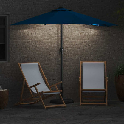 Garden Parasol Blue 294 x 150 x 223 cm Fabric