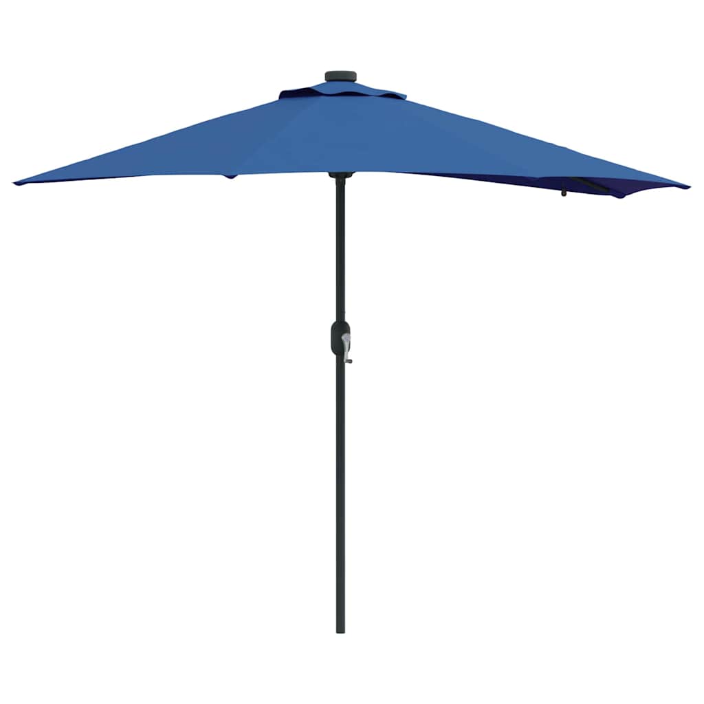 Garden Parasol Blue 294 x 150 x 223 cm Fabric