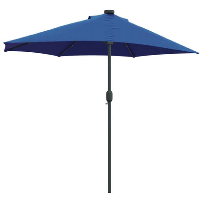 Garden Parasol Blue 294 x 150 x 223 cm Fabric