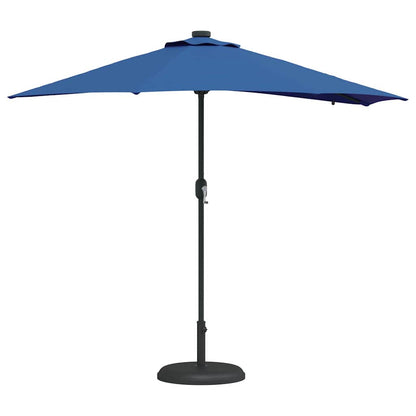 Garden Parasol Blue 294 x 150 x 223 cm Fabric