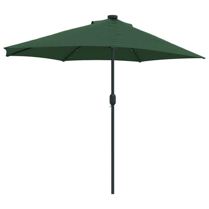 Garden Parasol Half Green 294 x 150 x 224 cm Fabric