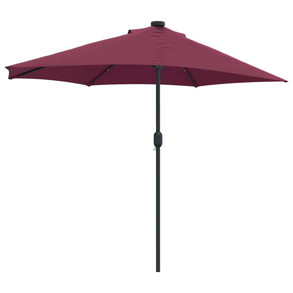 Garden Parasol Bordeaux red 294 x 150 x 224 cm Fabric