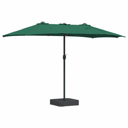 Garden Parasol Green 385 x 209 x 244 cm Fabric