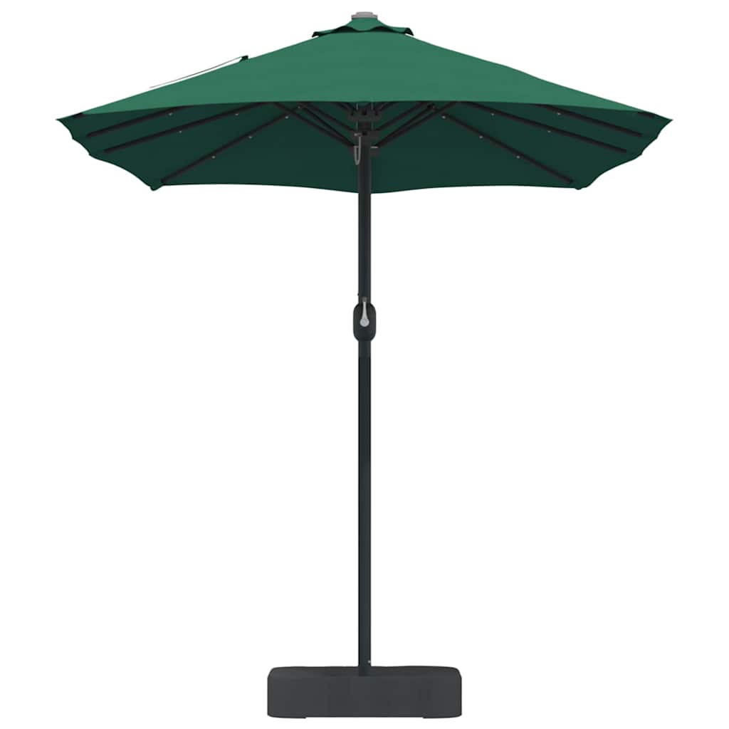 Garden Parasol Green 385 x 209 x 244 cm Fabric