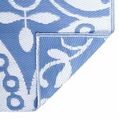 Outdoor Rug ARAKIL Baby blue 300 x 400 cm PP