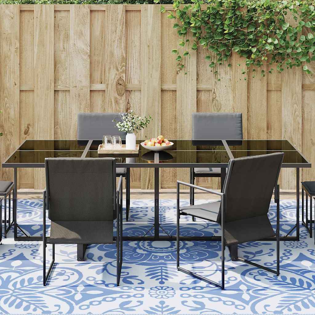 Outdoor Rug ARAKIL Baby blue 300 x 400 cm PP