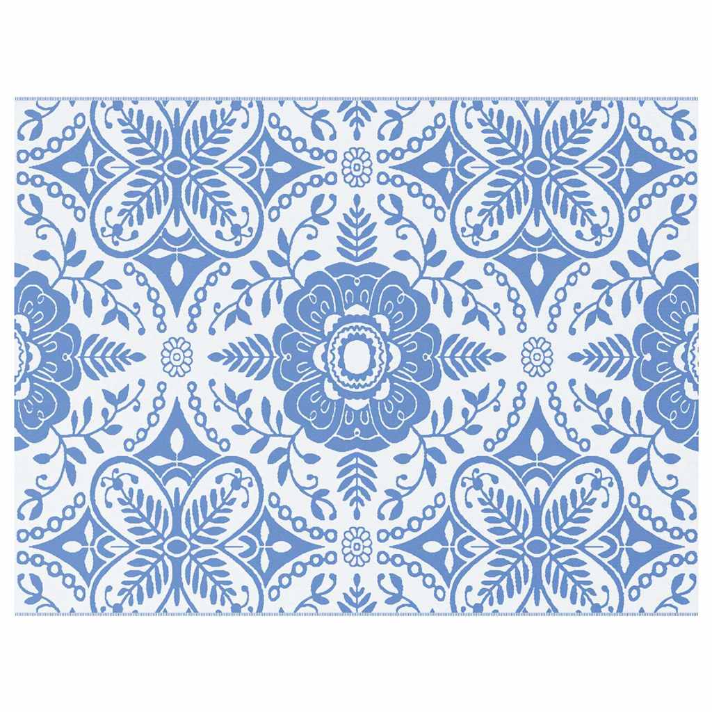 Outdoor Rug ARAKIL Baby blue 300 x 400 cm PP