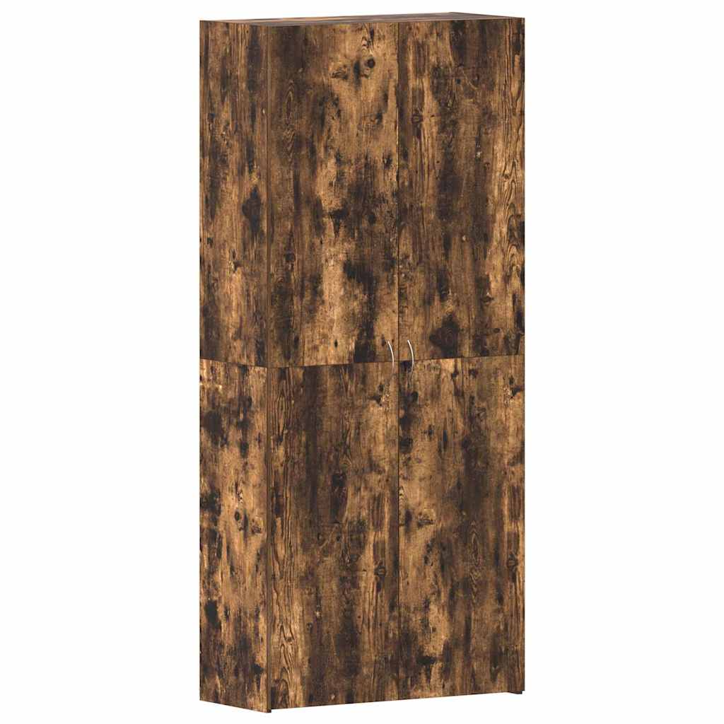 Shoe Cabinet Multicolour 80 x 35.5 x 180 cm Engineered wood