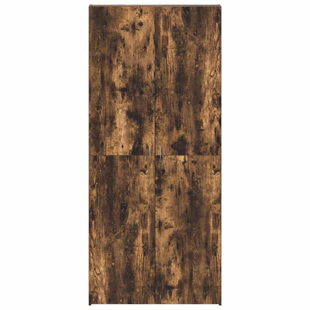 Shoe Cabinet Multicolour 80 x 35.5 x 180 cm Engineered wood