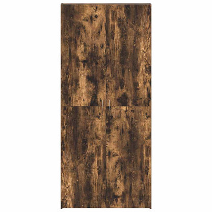 Shoe Cabinet Multicolour 80 x 35.5 x 180 cm Engineered wood