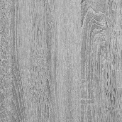 Shoe Cabinet with Shelf Grey 80 x 35.5 x 180 cm Engineered wood