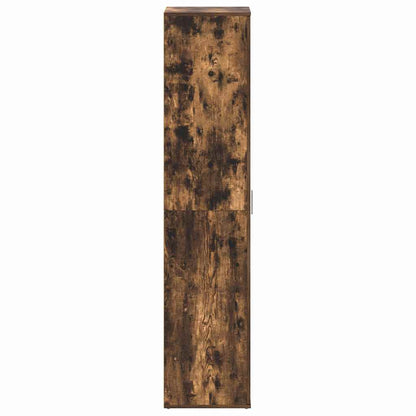 Shoe Cabinet with Door Brown 80 x 39 x 180 cm Engineered wood