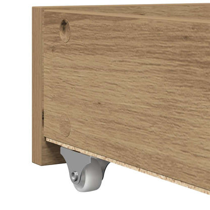 Daybed with Headboard Artisan Oak 90 x 190 cm Engineered Wood