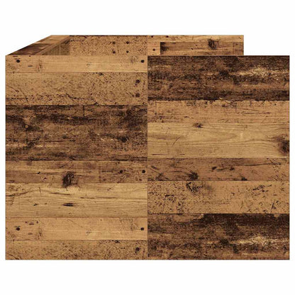 Daybed with Headboard Old Wood 75 x 190 cm Engineered Wood