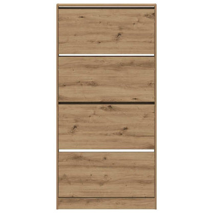 Shoe Cabinet Artisan oak 80 x 21 x 163.5 cm Engineered wood