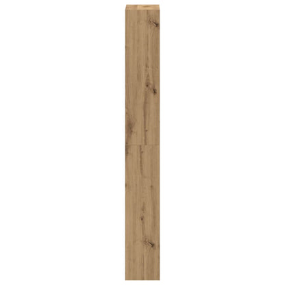 Shoe Cabinet Artisan oak 80 x 21 x 163.5 cm Engineered wood