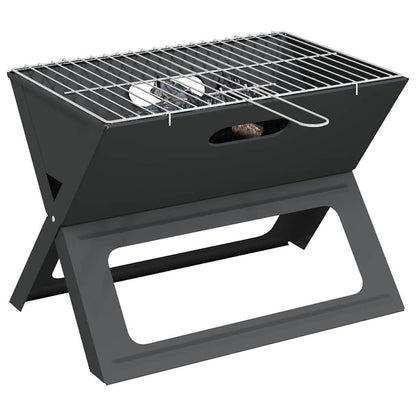 Outdoor Grill Black 46 x 30 x 31 cm Steel