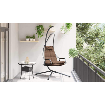 Hanging Egg Chair Folding Coffee 94 x 107 x 196.5 cm Steel