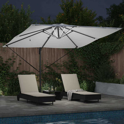 Parasol Sand 286 x 285 x 270 cm Aluminium