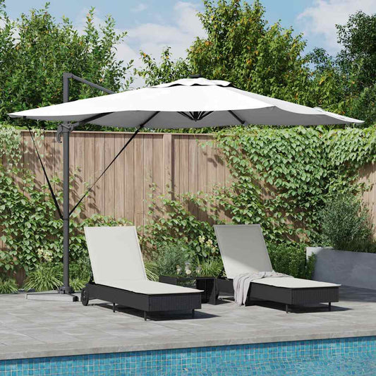 Parasol Sand 286 x 285 x 270 cm Aluminium