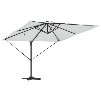 Parasol Sand 286 x 285 x 270 cm Aluminium