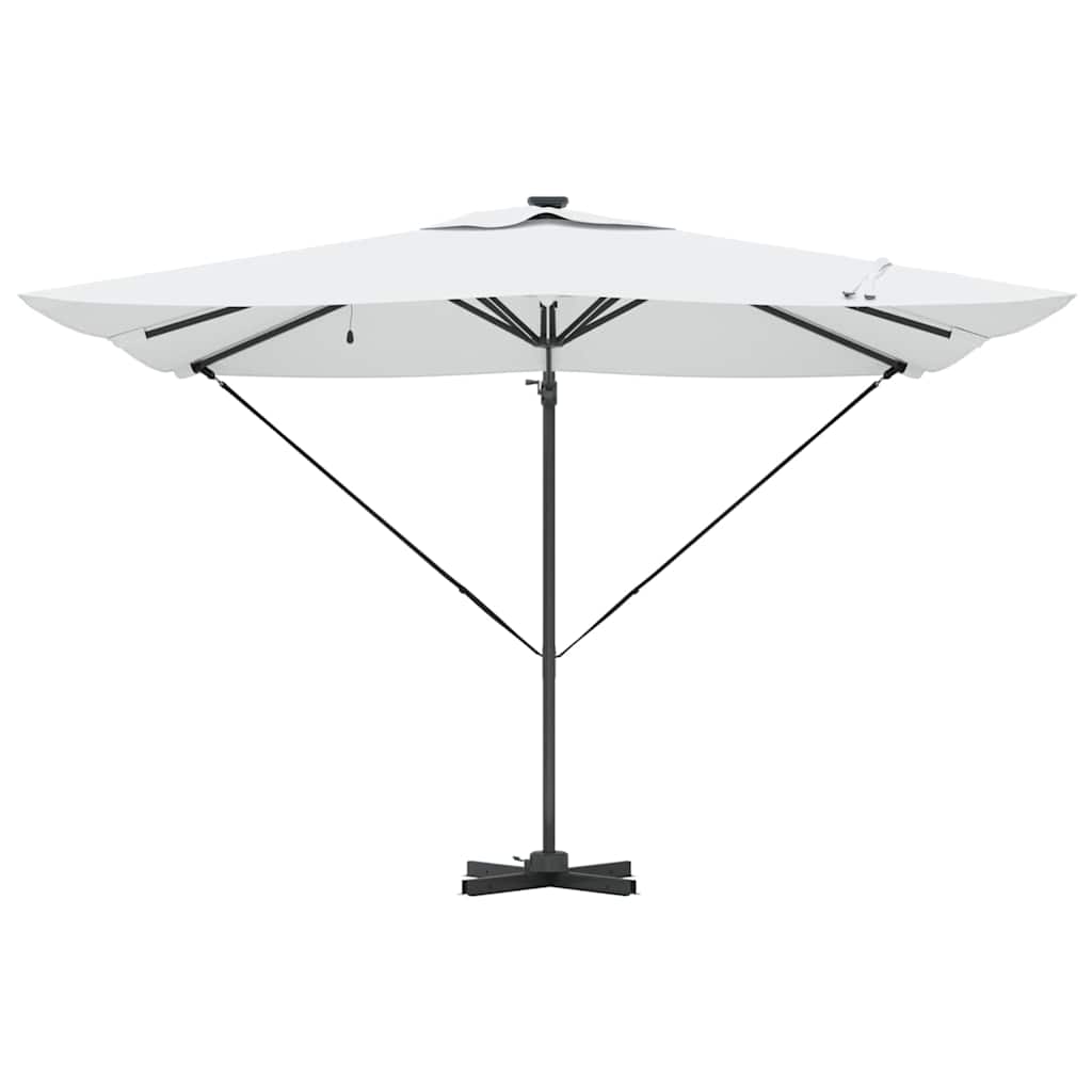 Parasol Sand 286 x 285 x 270 cm Aluminium