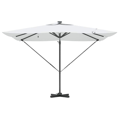 Parasol Sand 286 x 285 x 270 cm Aluminium