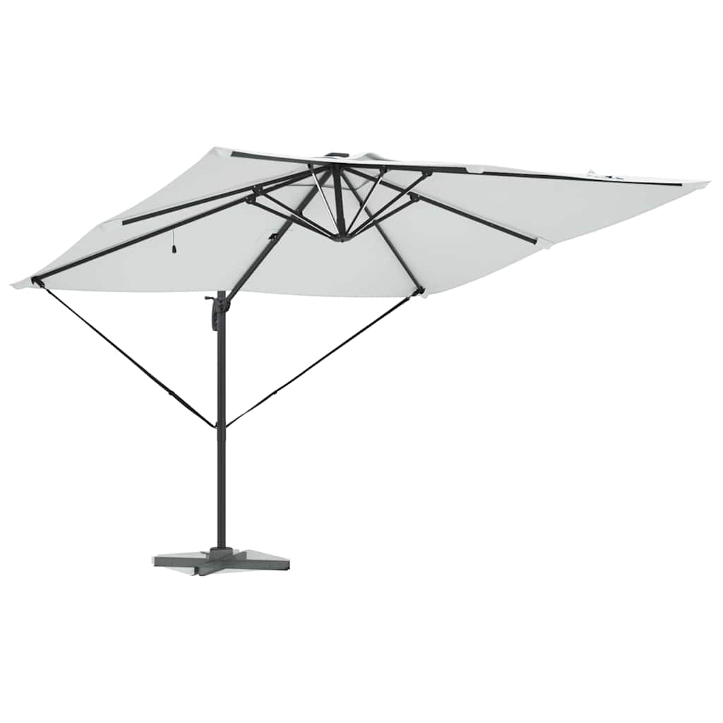Parasol Sand 286 x 285 x 270 cm Aluminium