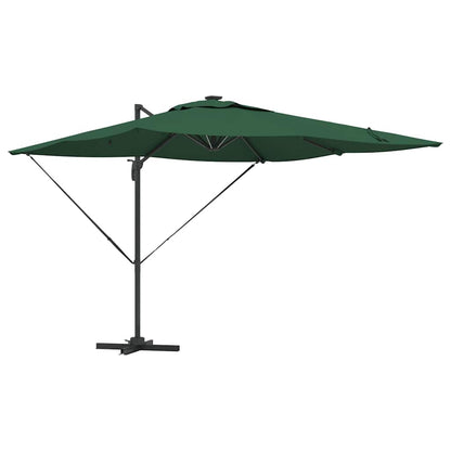 Parasol Green 286 x 285 x 270 cm Aluminium