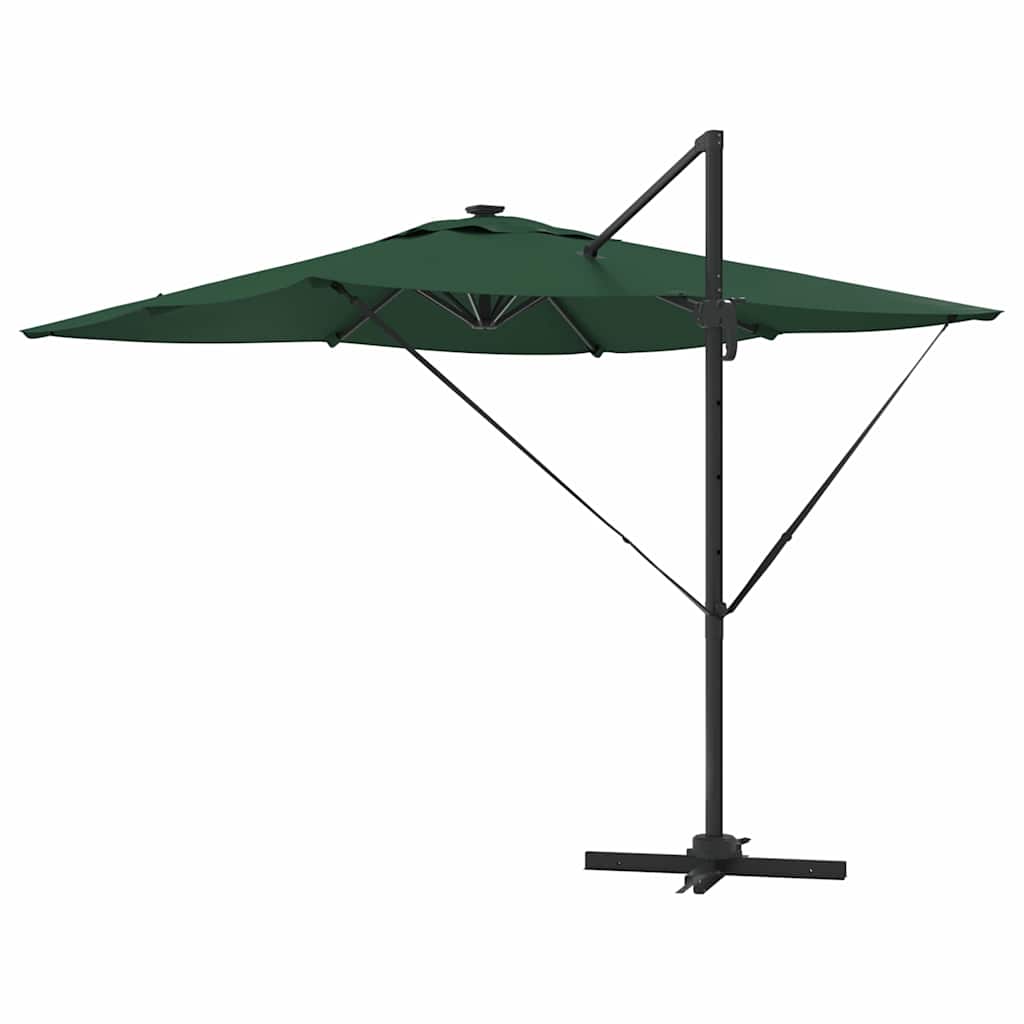 Parasol Green 286 x 285 x 270 cm Aluminium