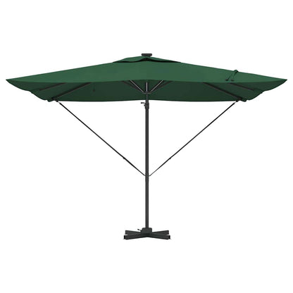 Parasol Green 286 x 285 x 270 cm Aluminium