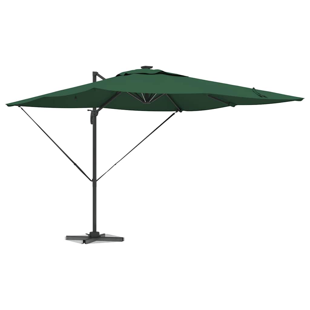 Parasol Green 286 x 285 x 270 cm Aluminium
